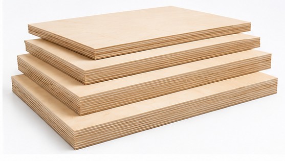 Plywood stack